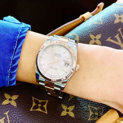 26 mm rolex on wrist|36mm watch on wrist female.